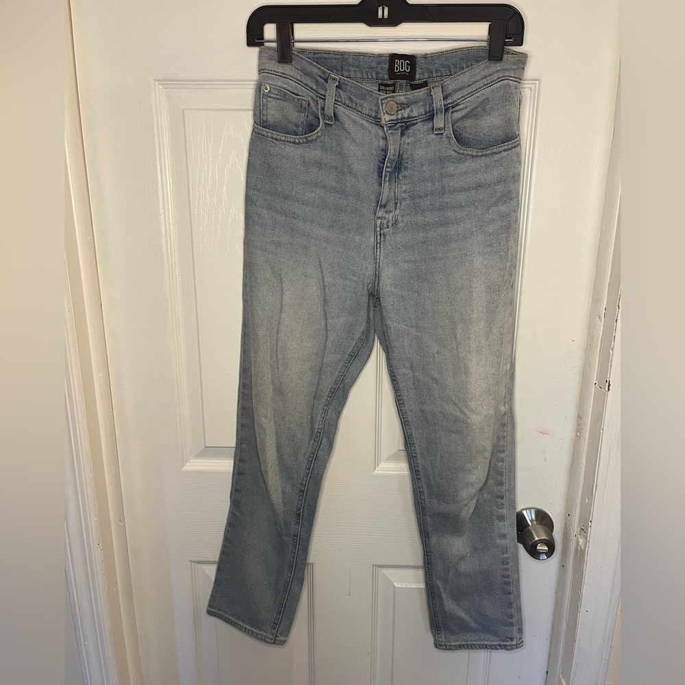 High Rise Cropped Girlfriend Jeans